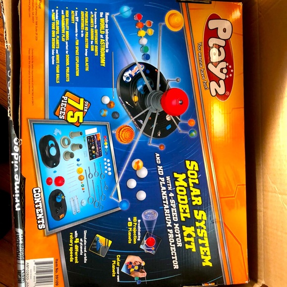 play Z Toys Playz Solar System Model Kit With Fourspeed Motor And